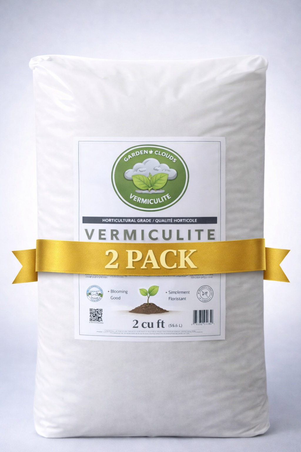 Vermiculite – 2 Cubic Foot (56.6L) | Lightweight & Easy to Handle (2-Pack)